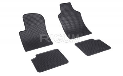 Резиновые коврики подходят для автомобилей FIAT 500 Hybrid 2020-